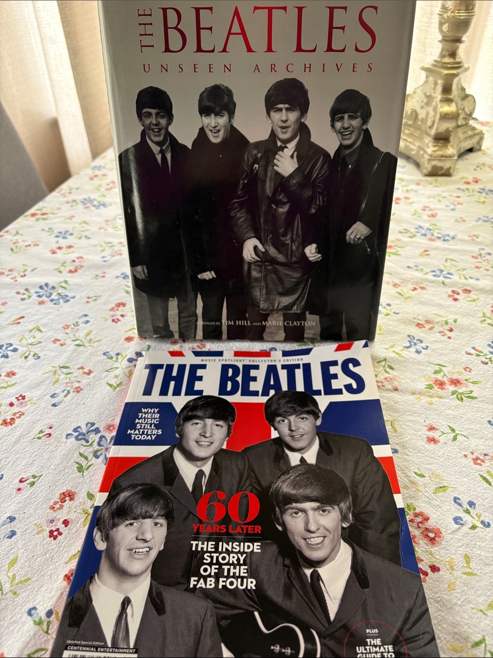The Beatles Unseen Archives Hardcover & Magazine